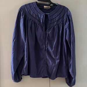 Universal Thread Navy Blue Blouse